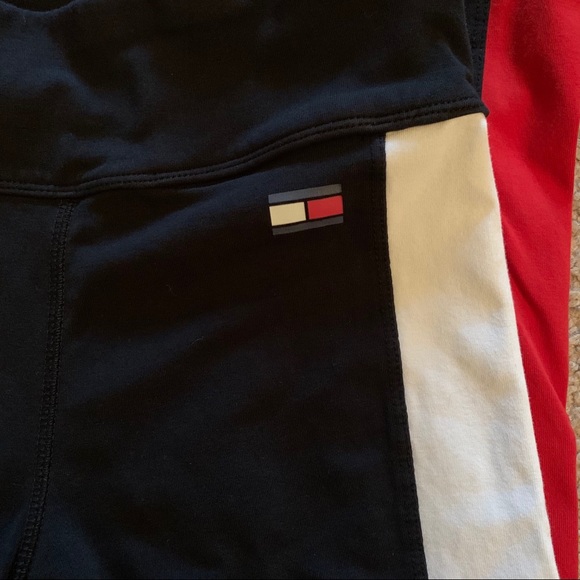 Tommy Hilfiger Sport Colorblocked Logo Leggings - Picture 6 of 8